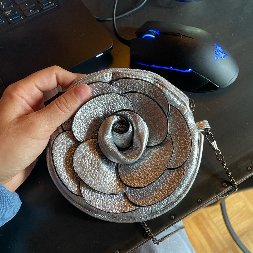 Flower Mini Crossbody Purse